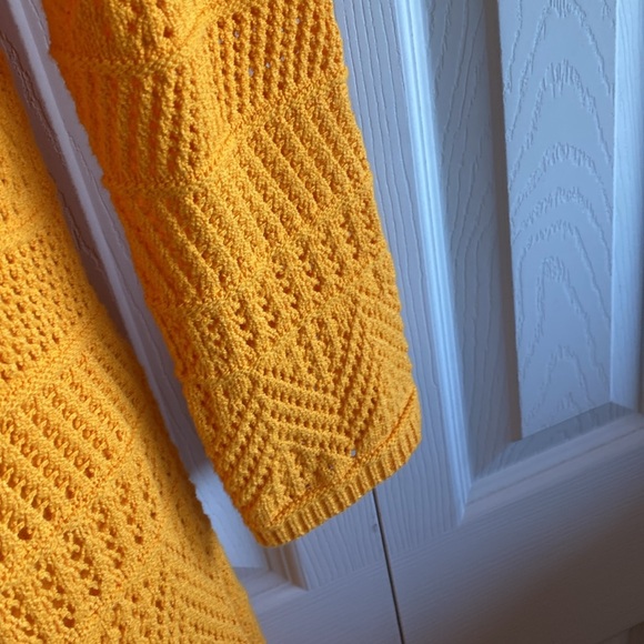 Rag & Bone NWT Long Sleeve Vneck Detachable Slip Open Knit Coverup/Dress medium - Picture 8 of 16